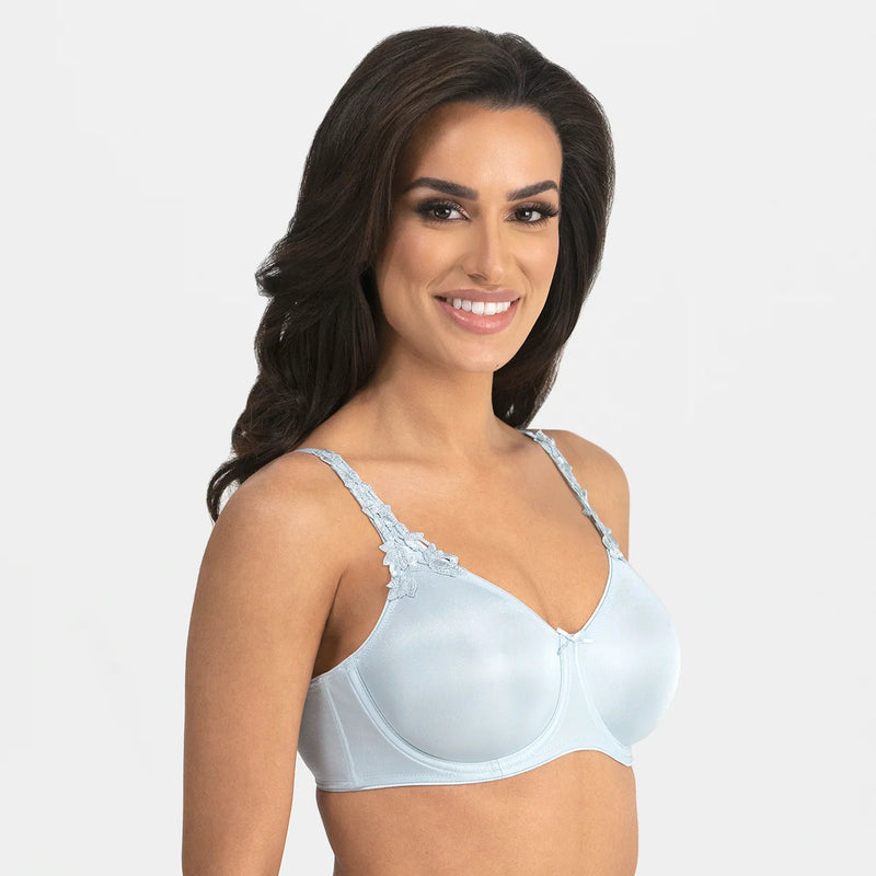Seamless Minimizer Bra Dominique Mystique Stone Blue